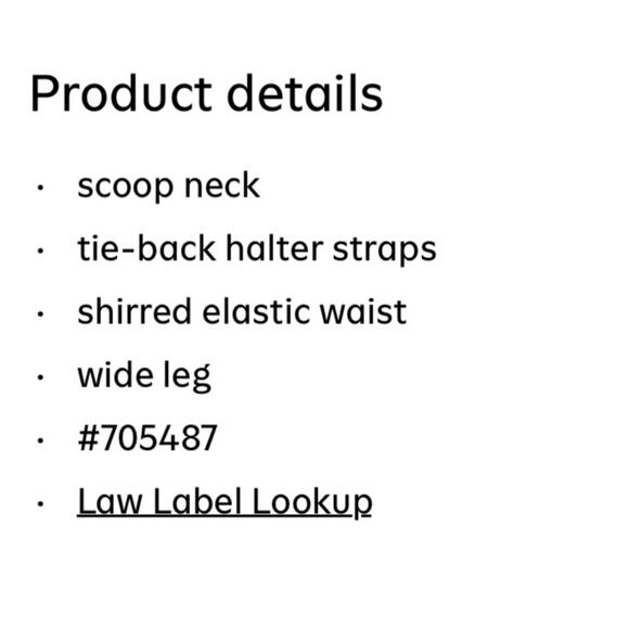 Old Navy black Waist-Defined Halter Jumpsuit - Picture 11 of 16